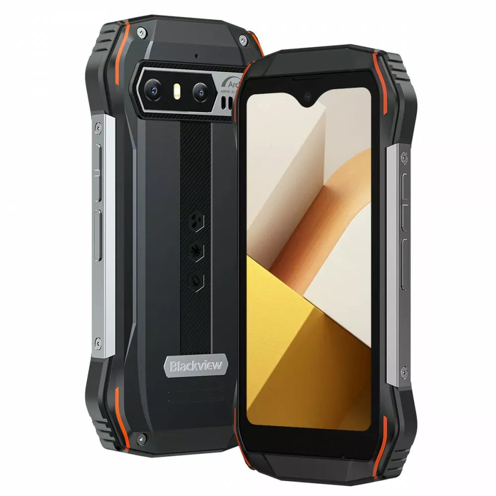 Smartfon Blackview N6000 | 8GB RAM | 256GB | Kolor: Pomarańczowy/Czarny